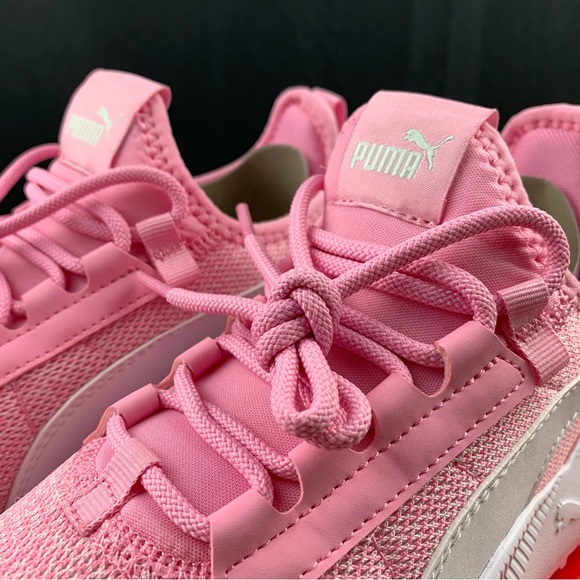 Puma Pink and White Athletic Shoes - Picture 7 of 13